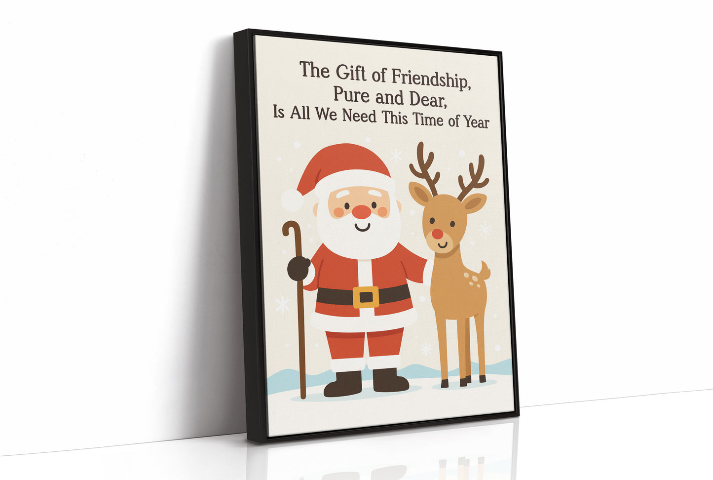 Winter Companions Share Festive Joy