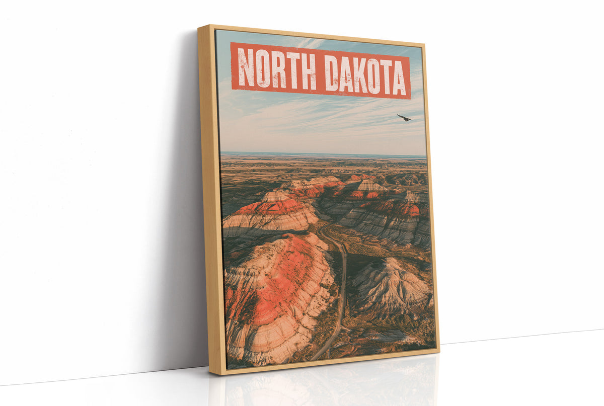 Badlands Aerial Road Trip