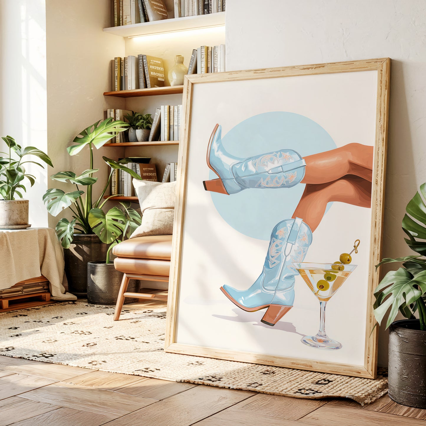 Sippin' Style in Sky Blue