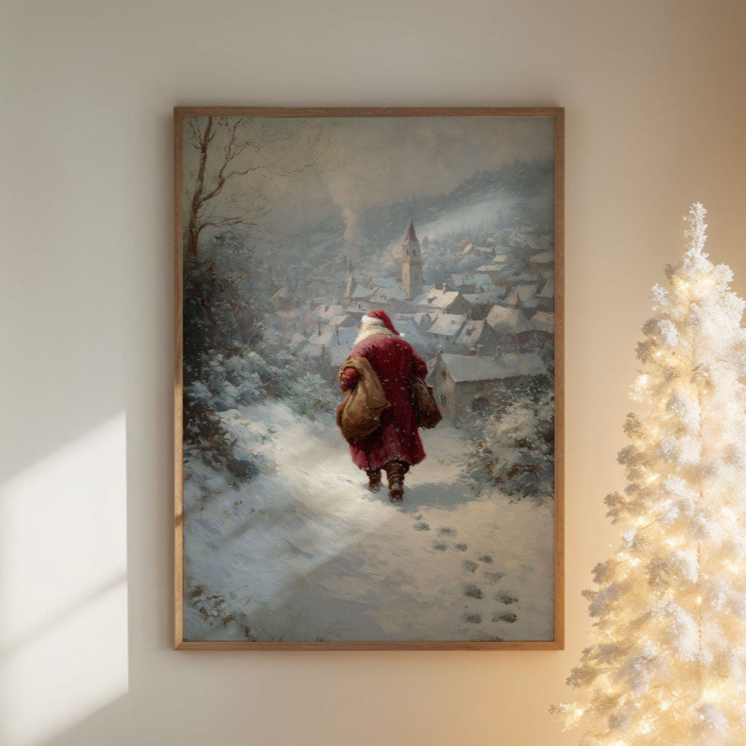 Snow Falls Softly On Sacred Night