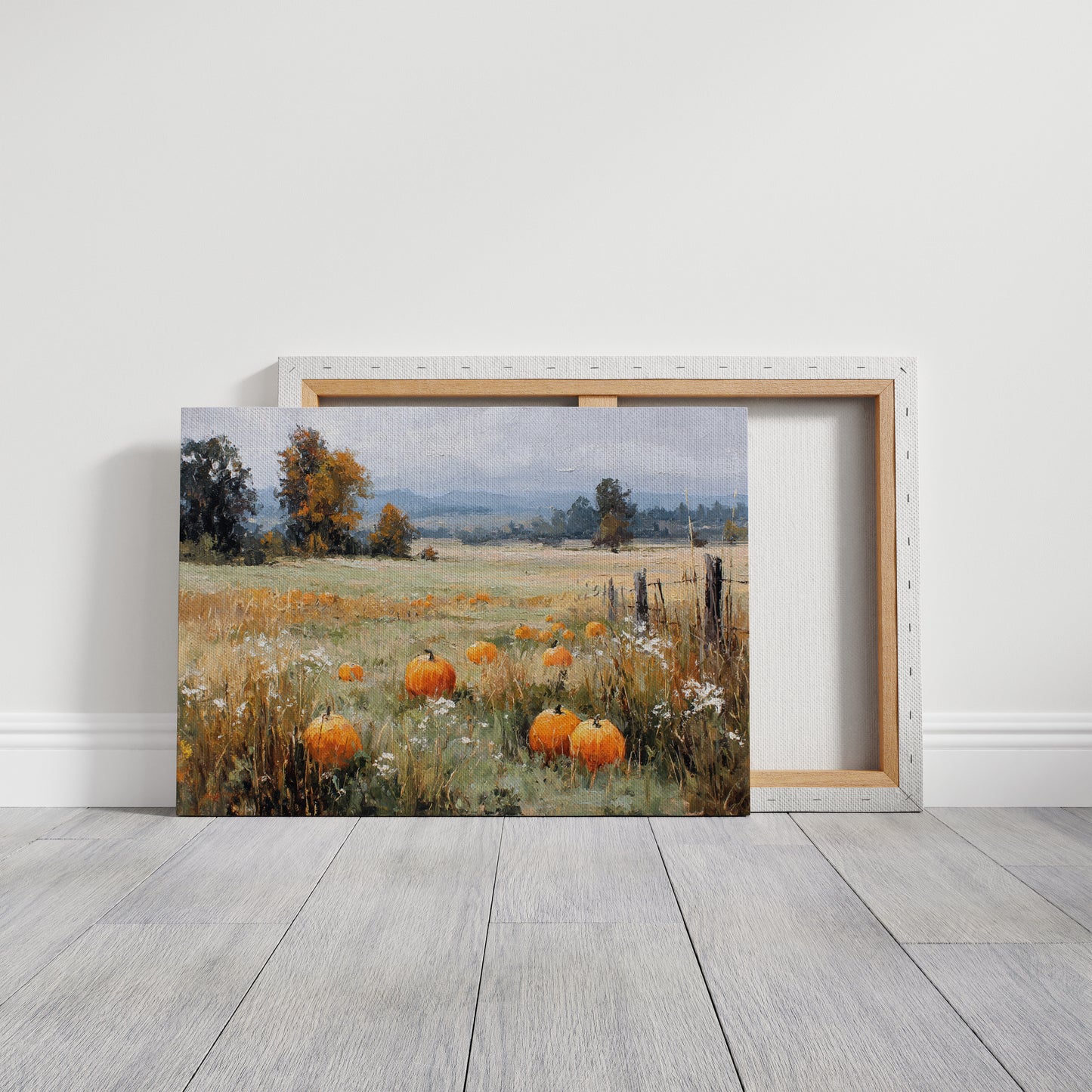 Harvesting Dreams Beneath Gray Skies
