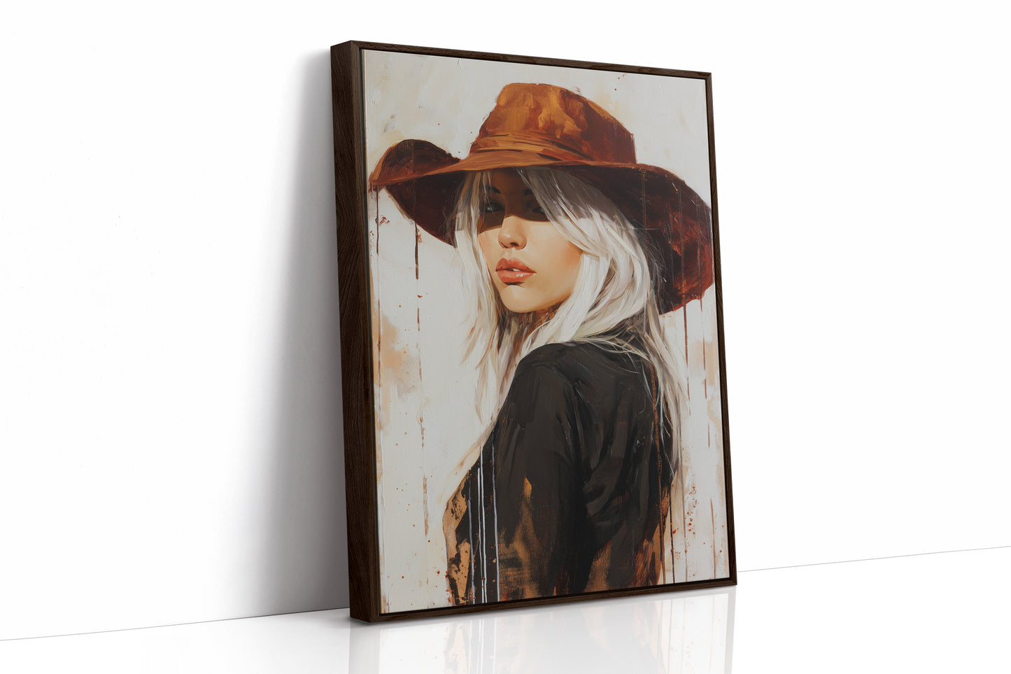 Rust And Platinum Desert Muse