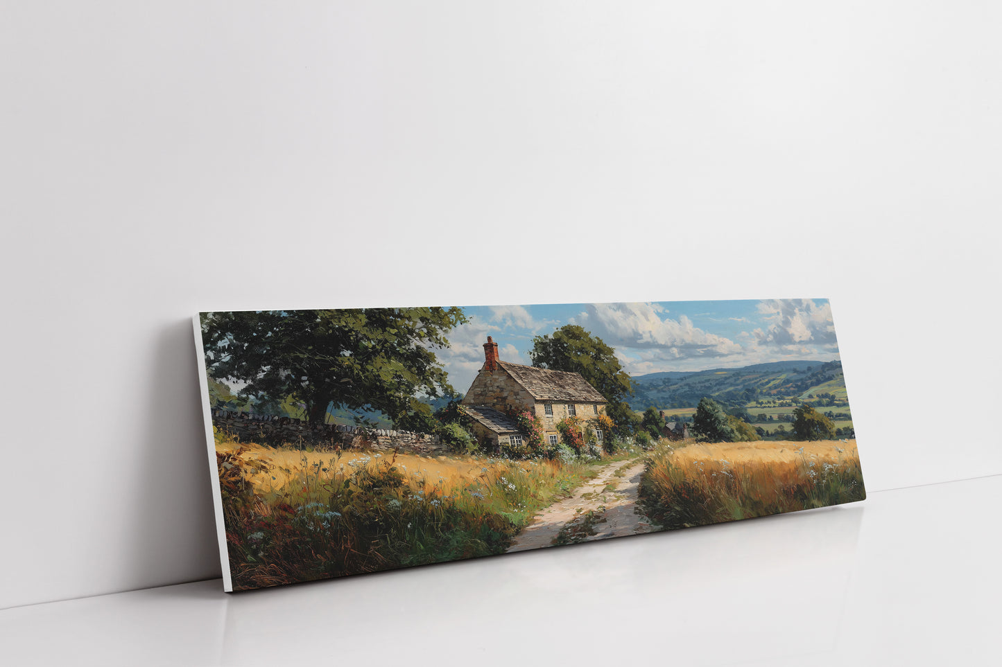 The Cottage Beyond The Wheat