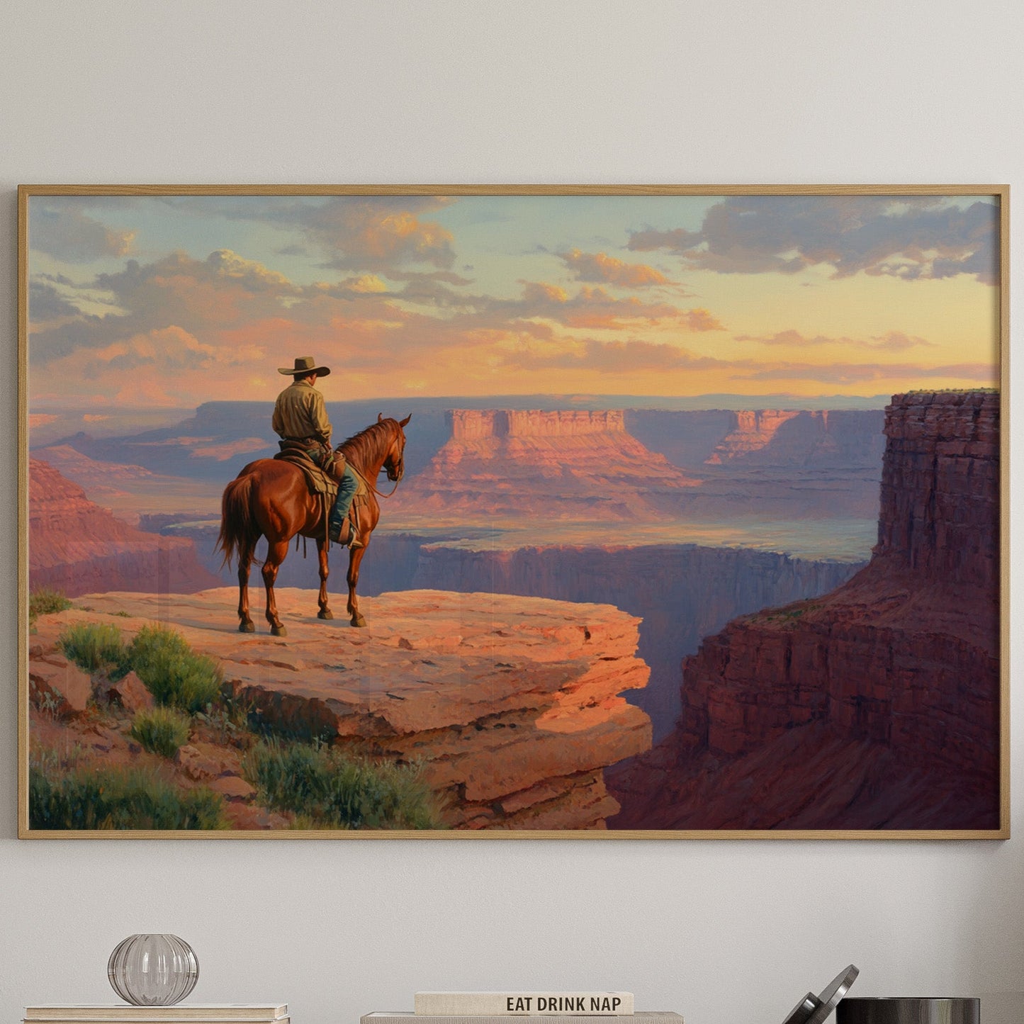 Red Rock Tales At Sunset's Edge