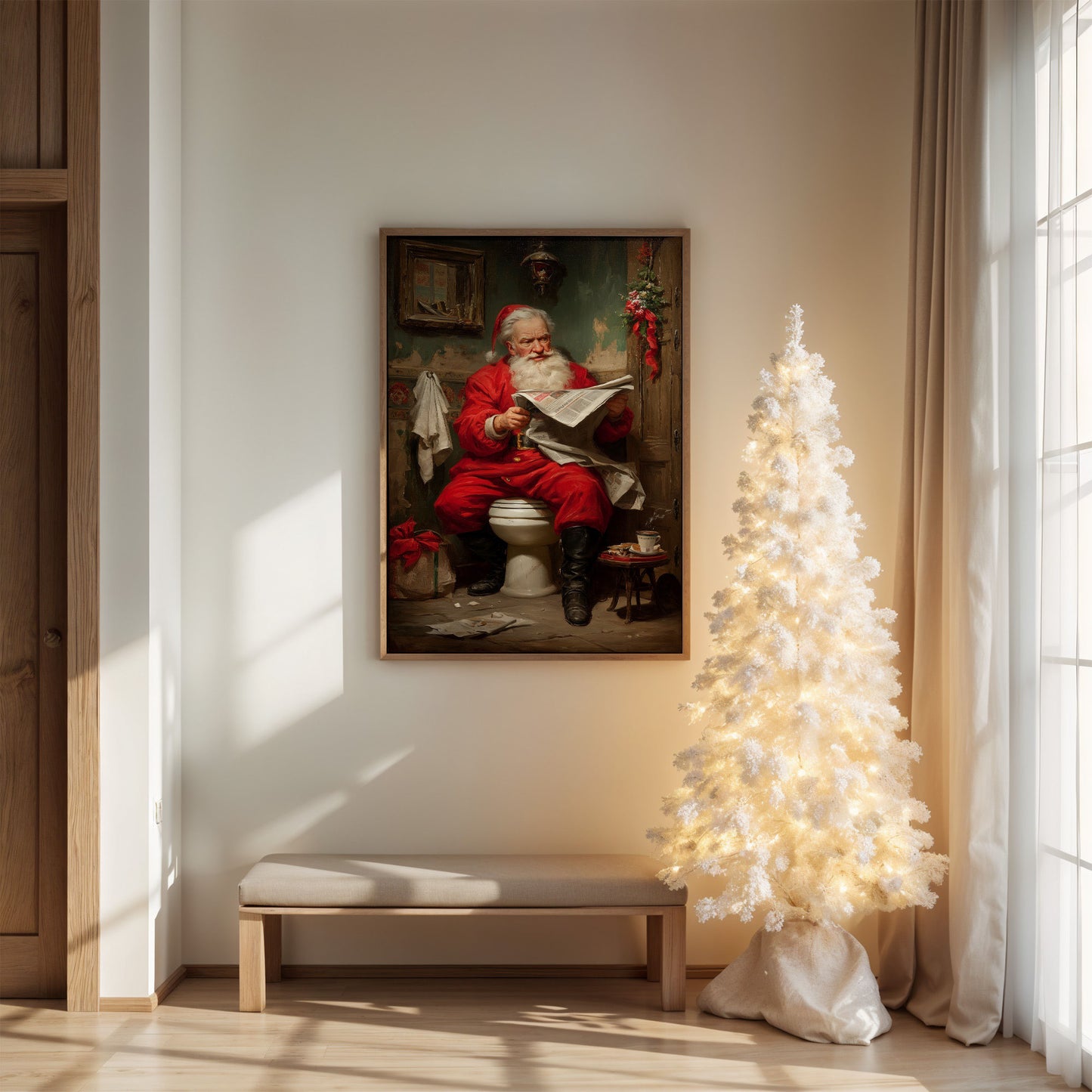 Morning News At The North Pole