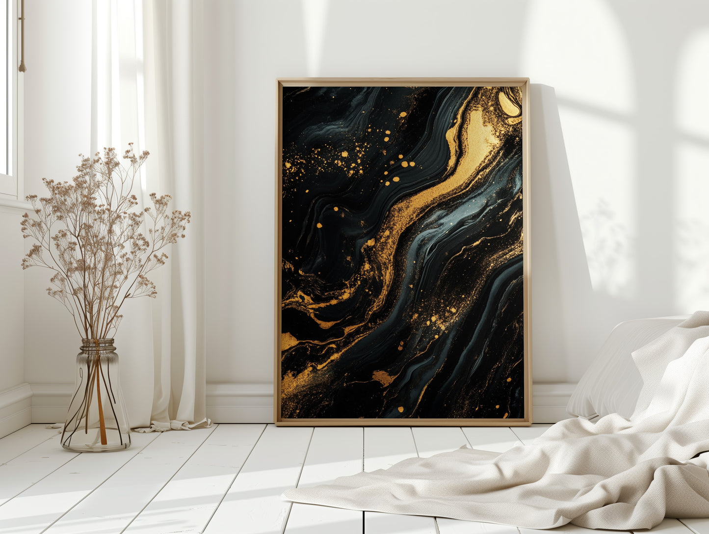 Obsidian Rush with Golden Sparks