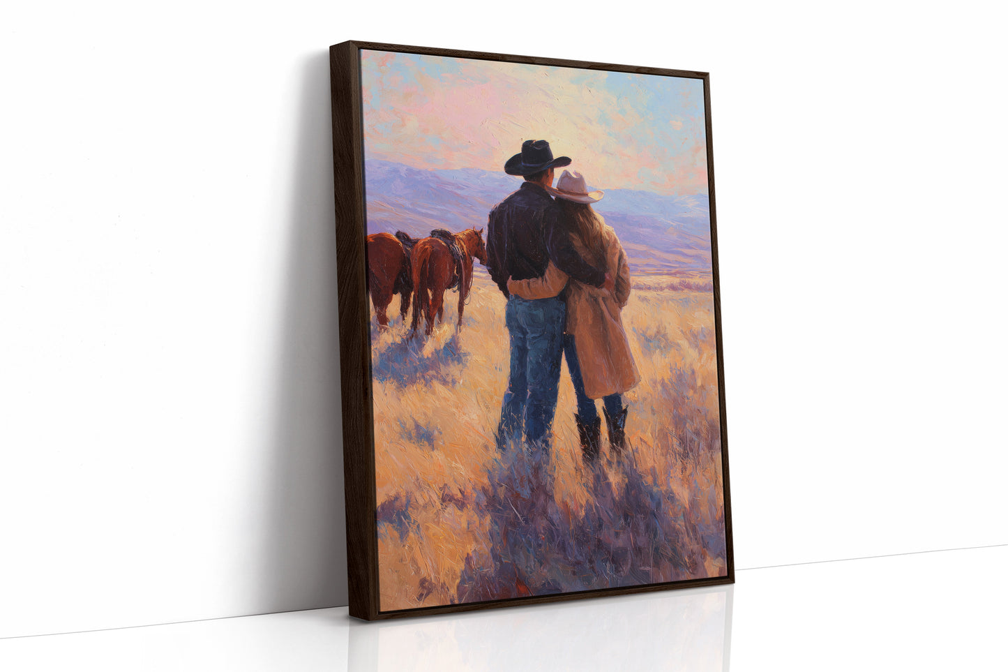 Prairie Love Under Copper Skies