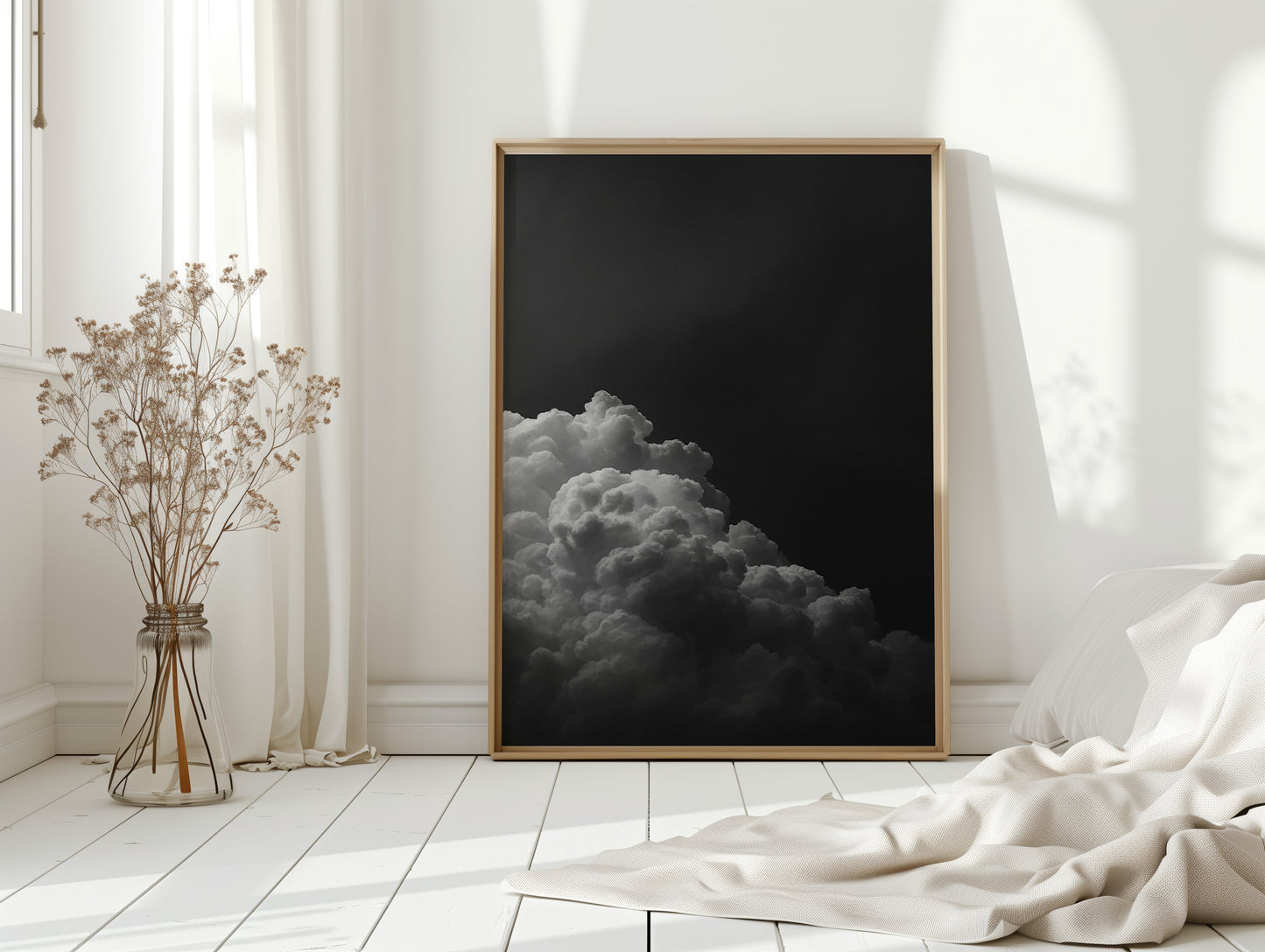 Gathering Storm in Monochrome