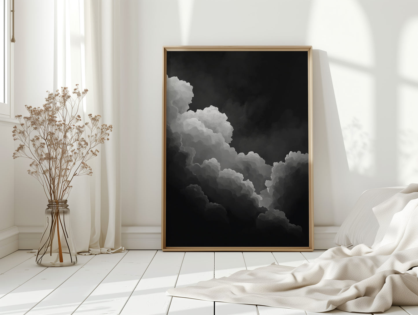 Shadowrise Through Painted Sky