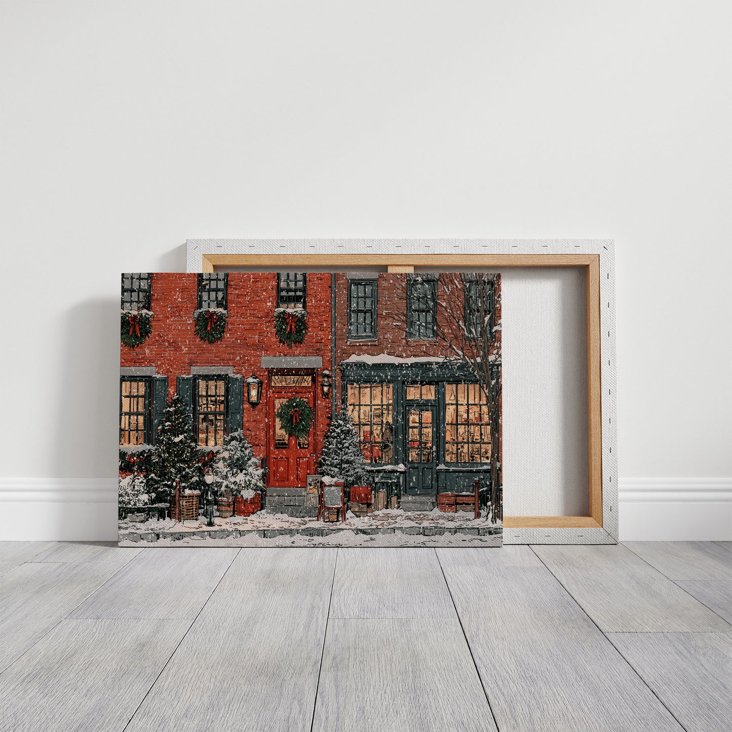 The Red Door Welcomes Winter