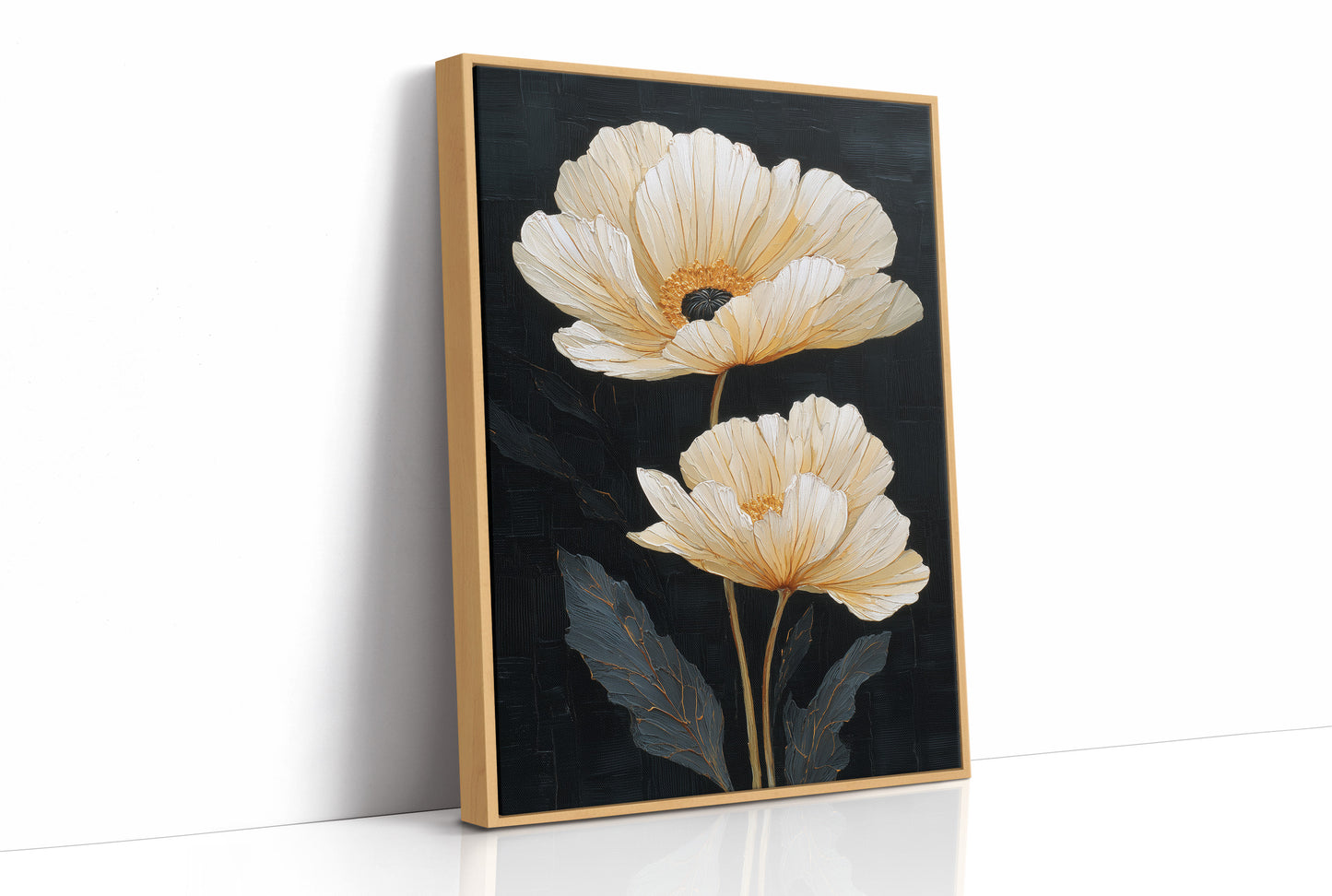 Two Blooms Against the Dark