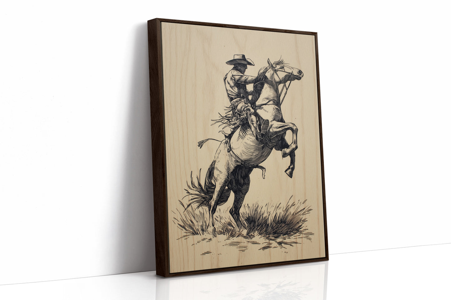 Dust Rises From Prairie Hooves