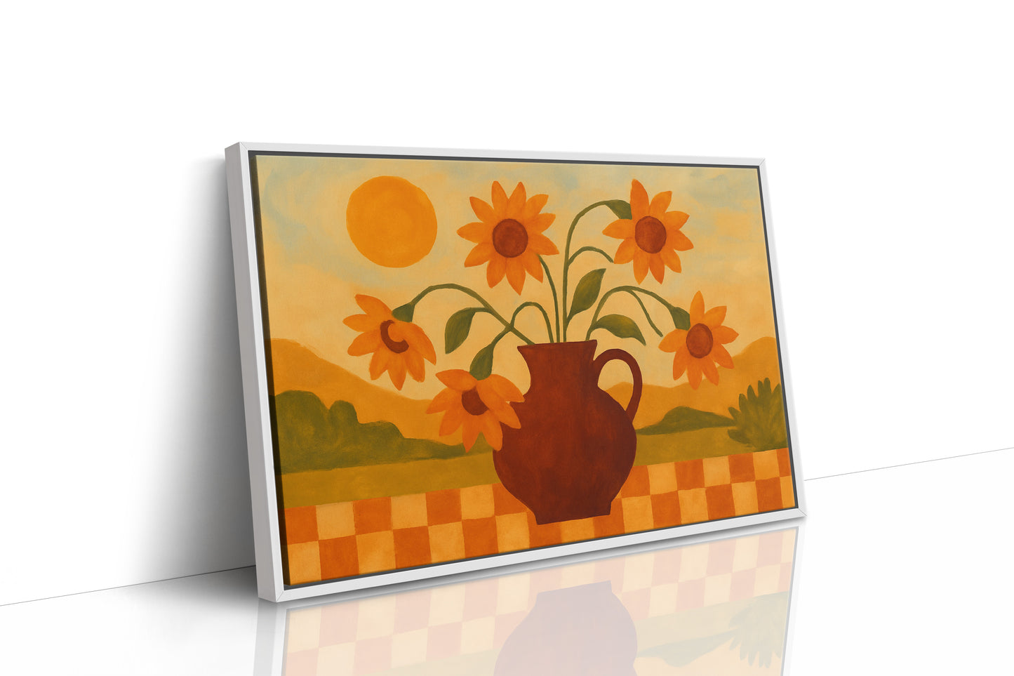 Sunflowers on a Golden Afternoon