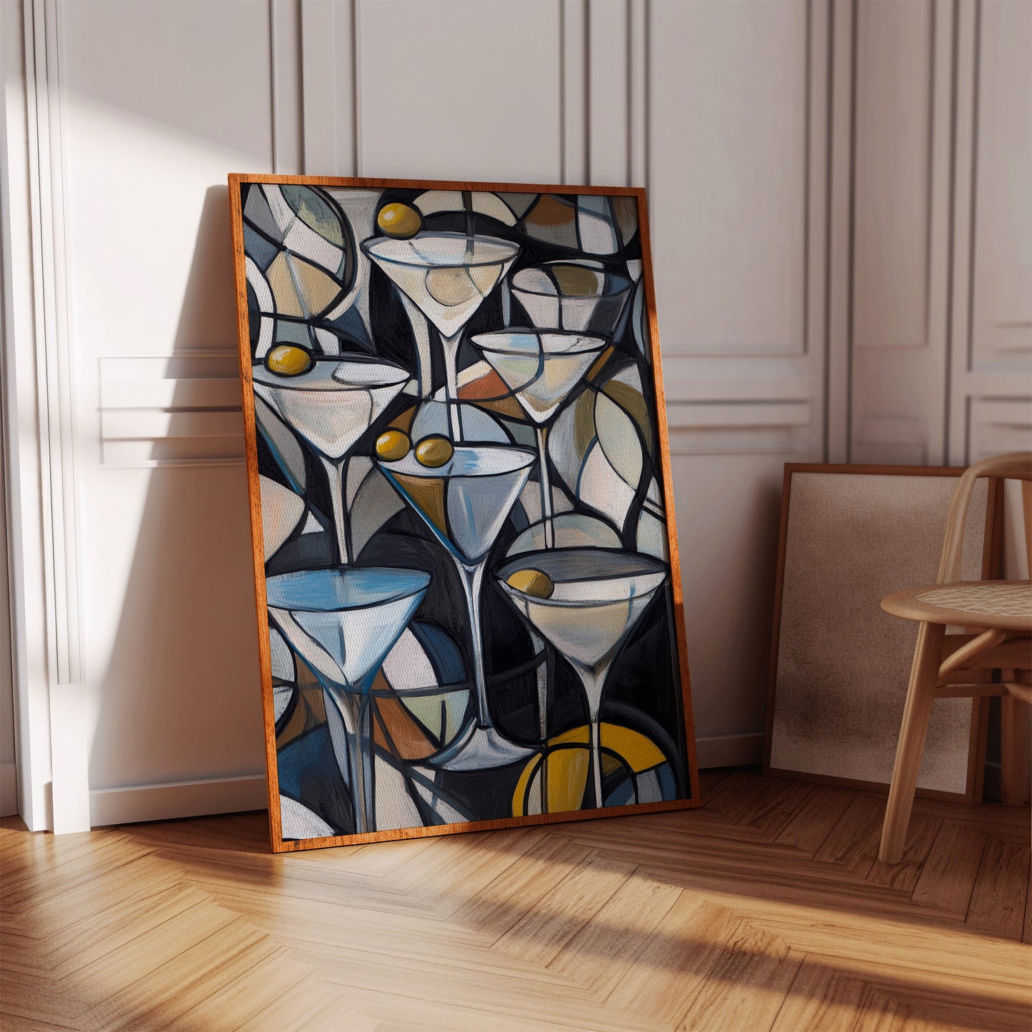 Martinis Dance In Cubist Night