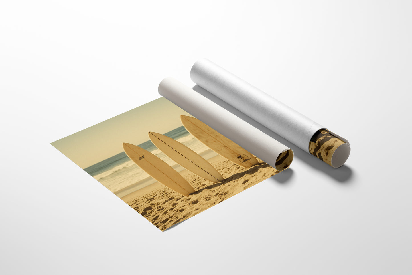 Golden Hour Surfboard Lineup