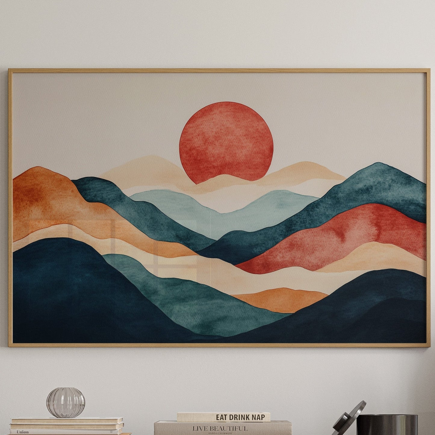 Mountains Flow Like Ocean Waves