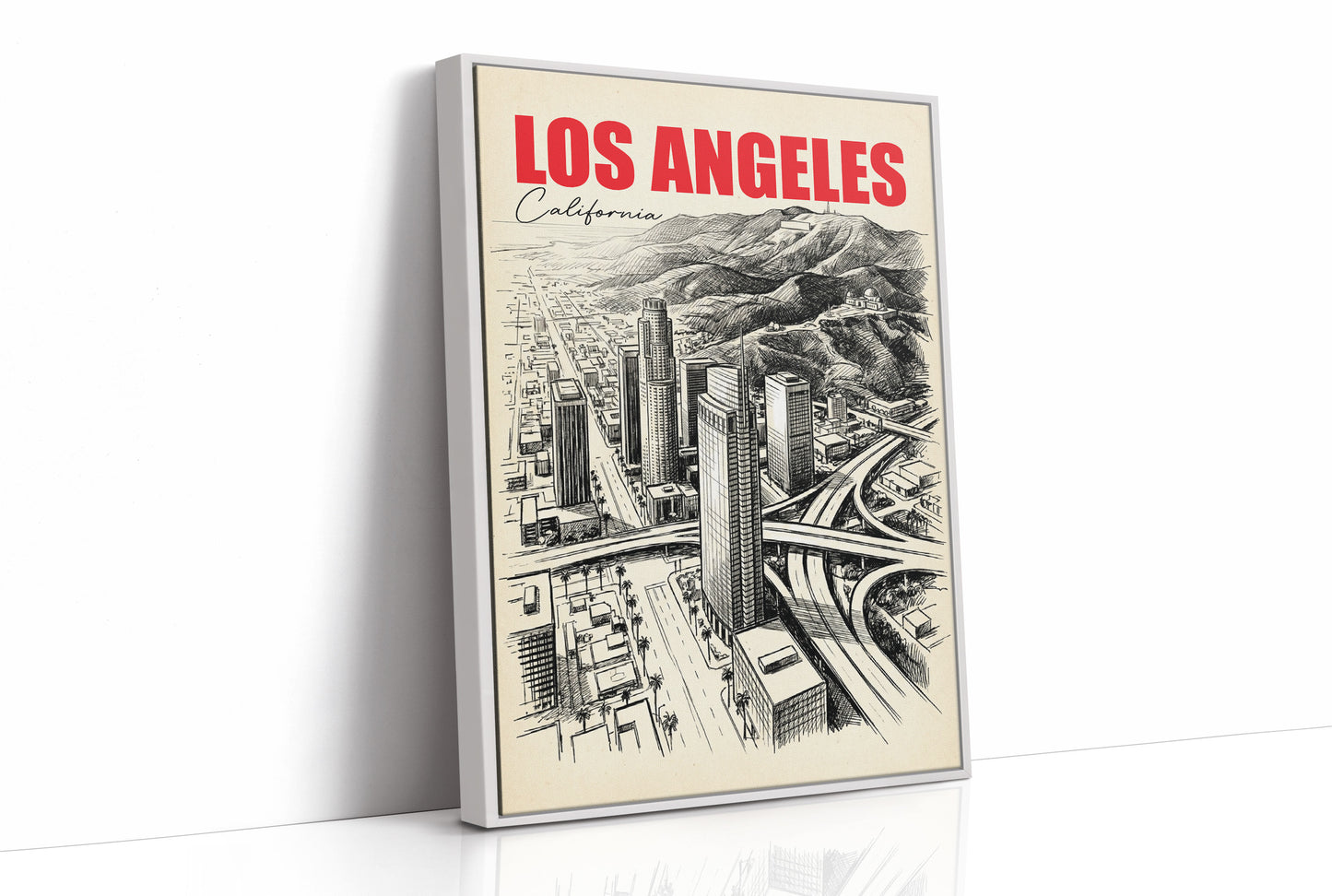Los Angeles in Red Ink