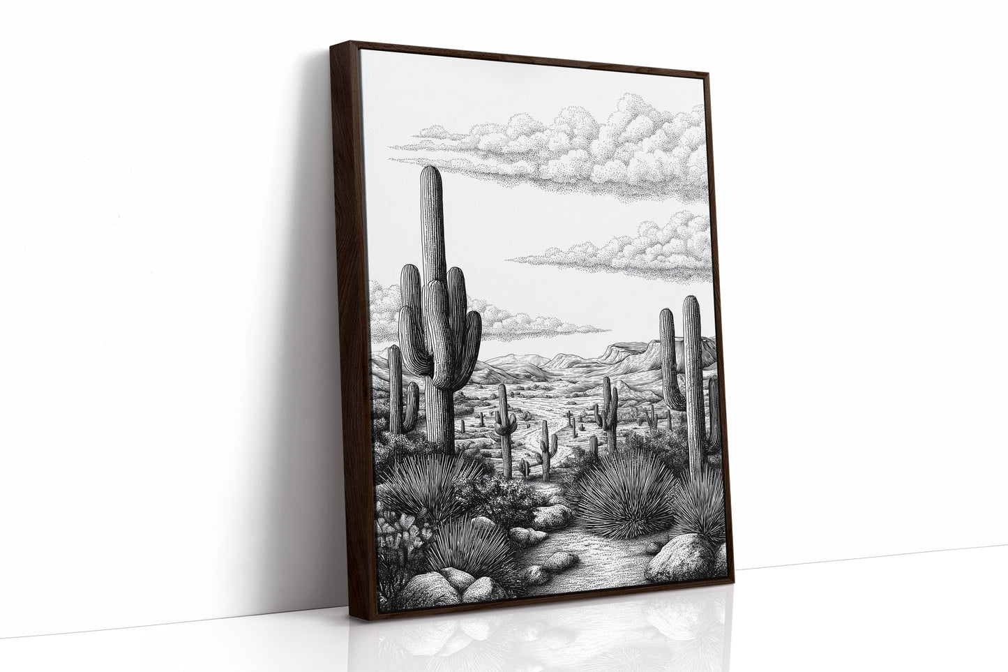 Saguaro Sketches From Desert Paths