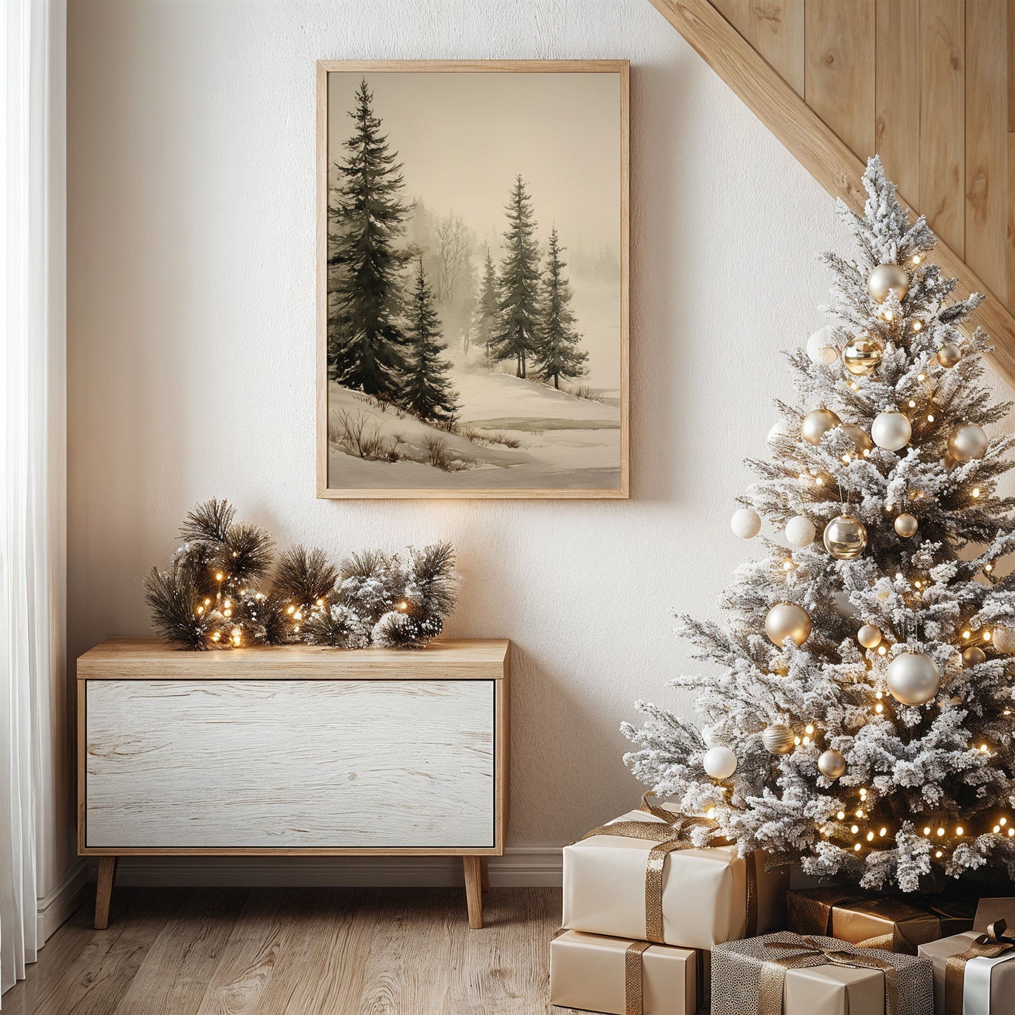 Winter Tales Between Forest And Light