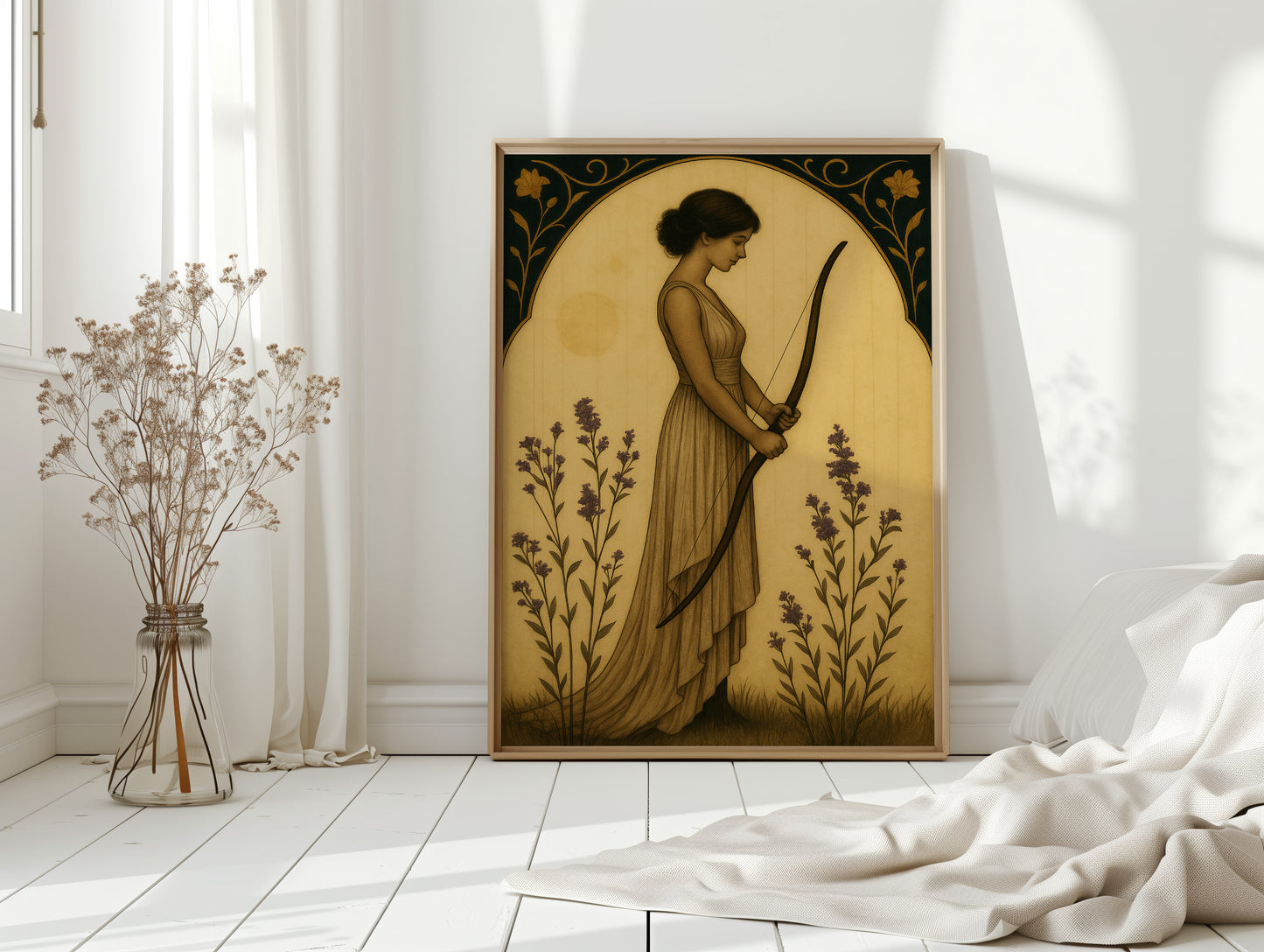 Archer Maiden in Lavender