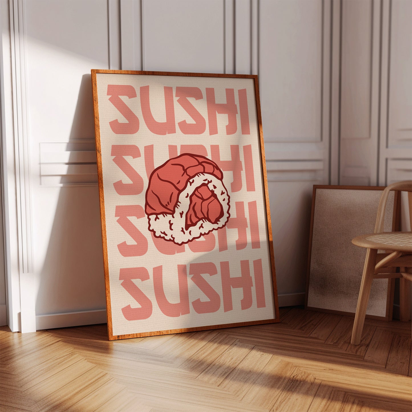 Salmon Dreams Float Through Coral Skies
