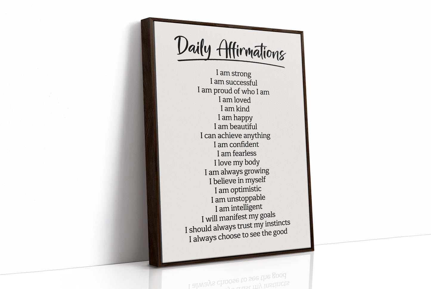 Daily Affirmations For Positive Living