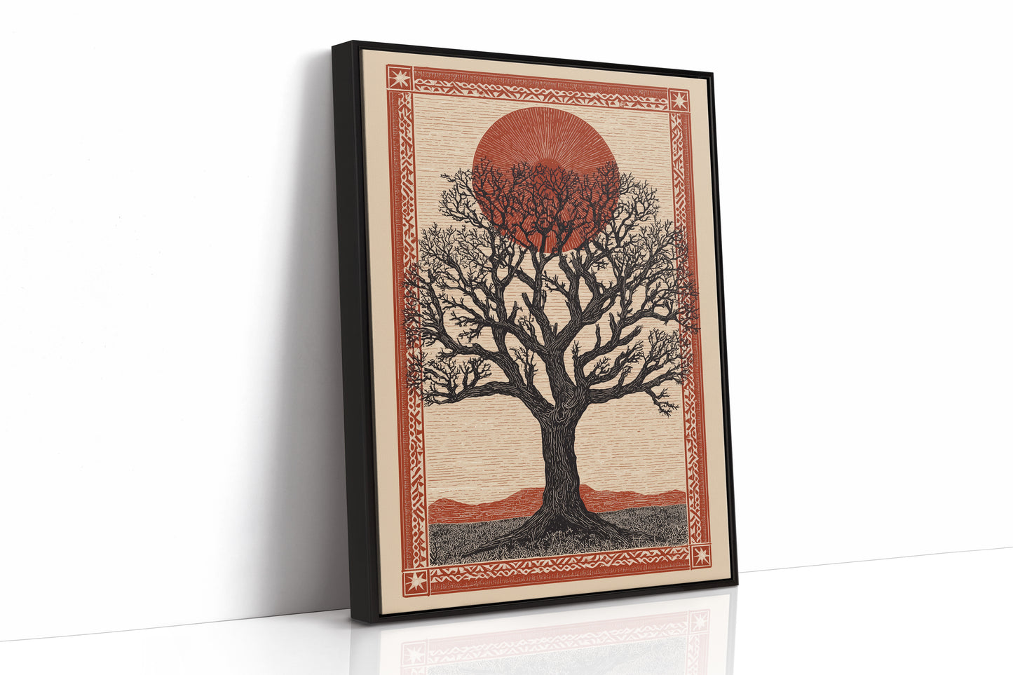 Roots Beneath A Burning Sky
