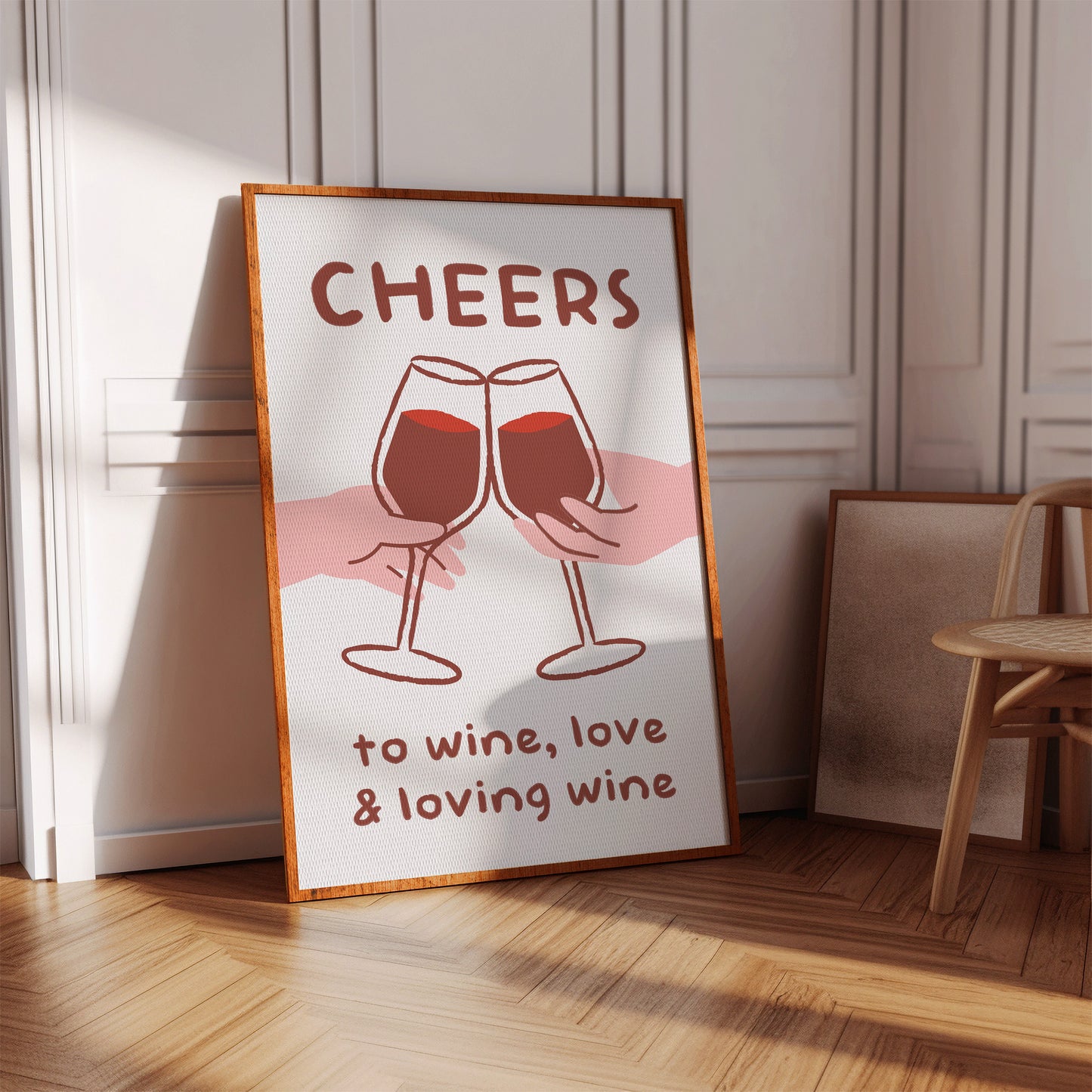 Wine Glasses Dance Their Evening Song