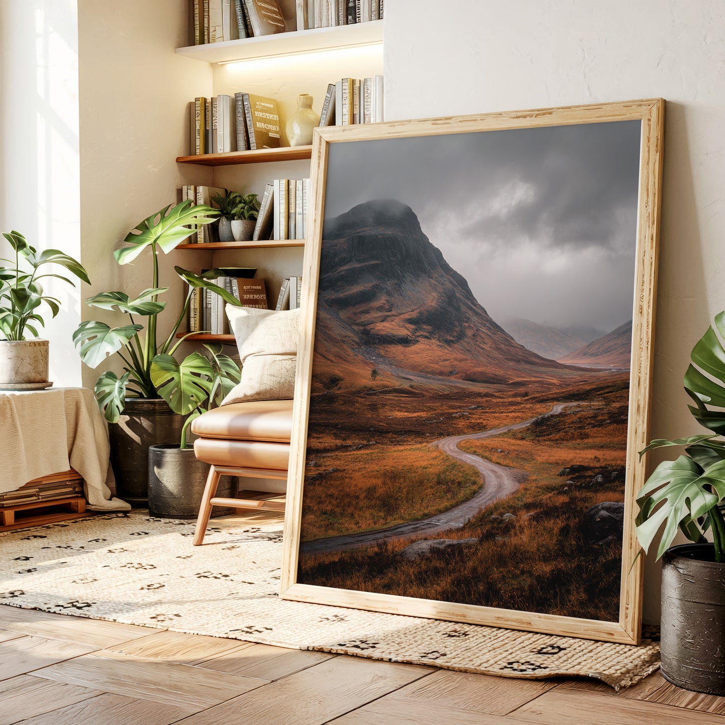 Curves of Autumn's Embrace