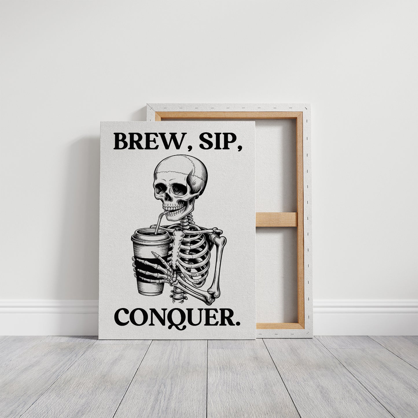 Caffeine Fuels Bare Bones Existence