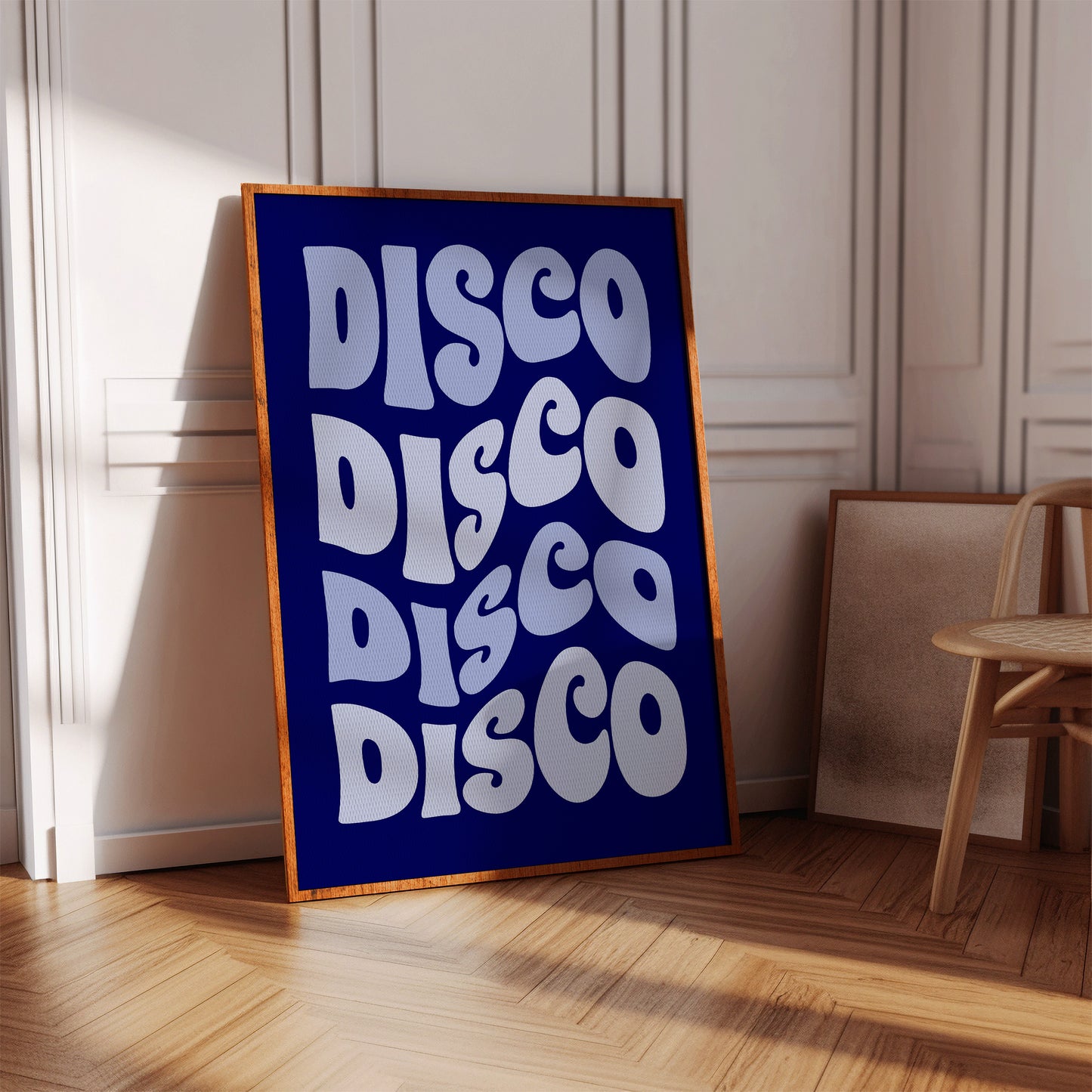 Midnight Grooves Dance Electric Blue