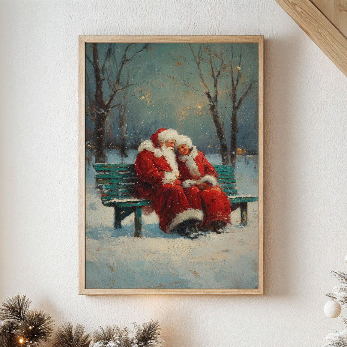 Snow Falls Soft On Christmas Tales