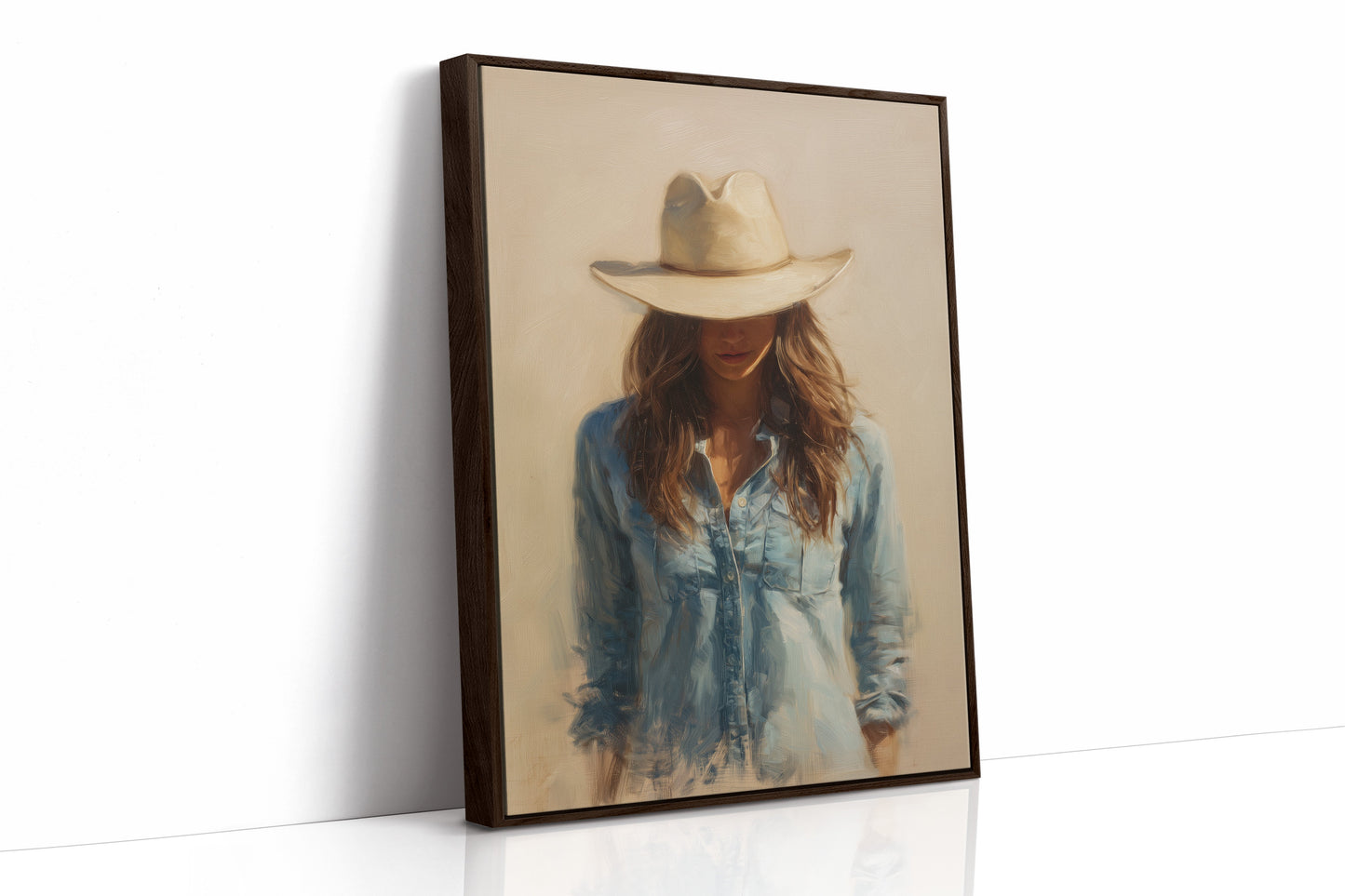 Denim Blues Meet Ranch Sunlight