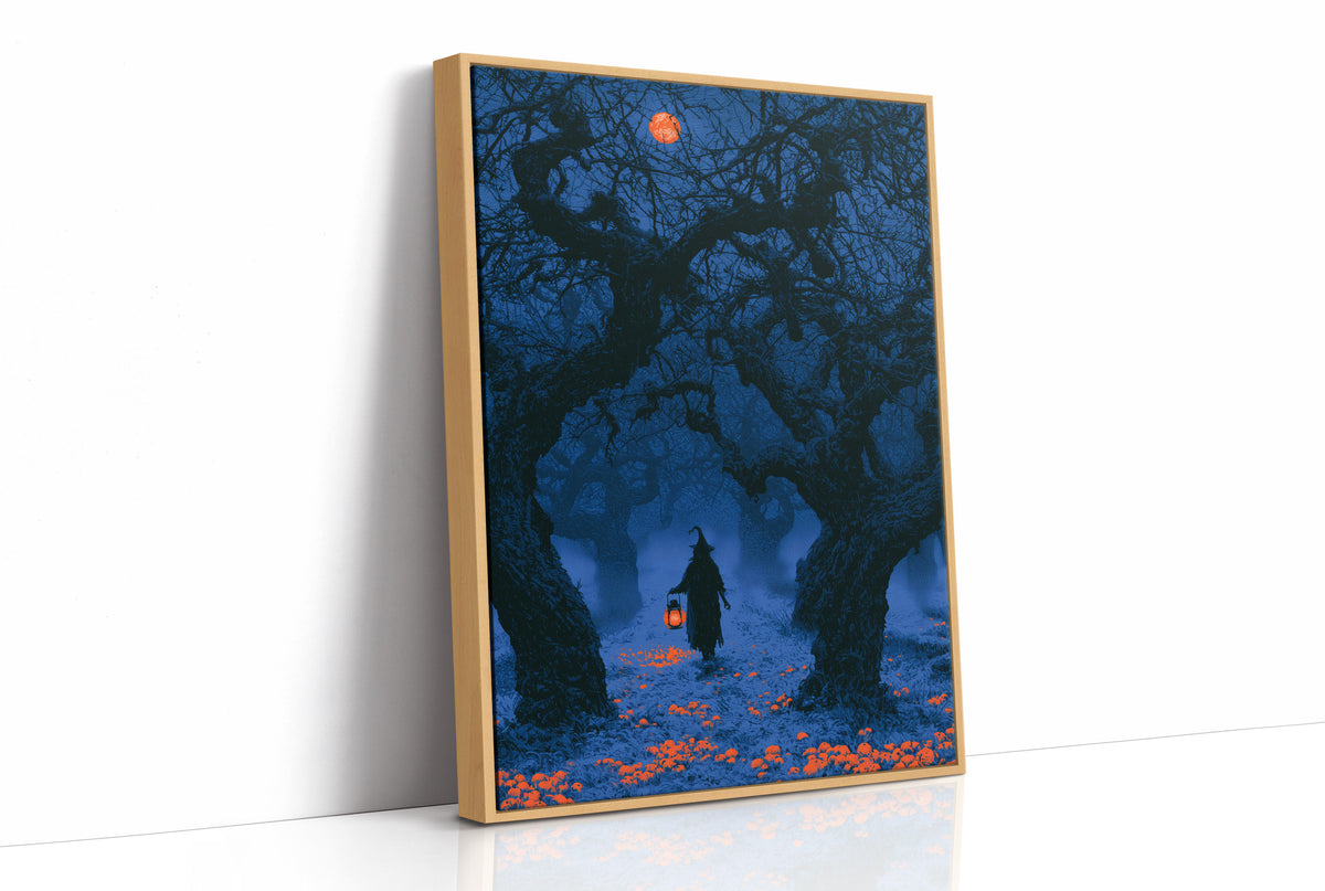 Witch's Walk Through Blue Woods