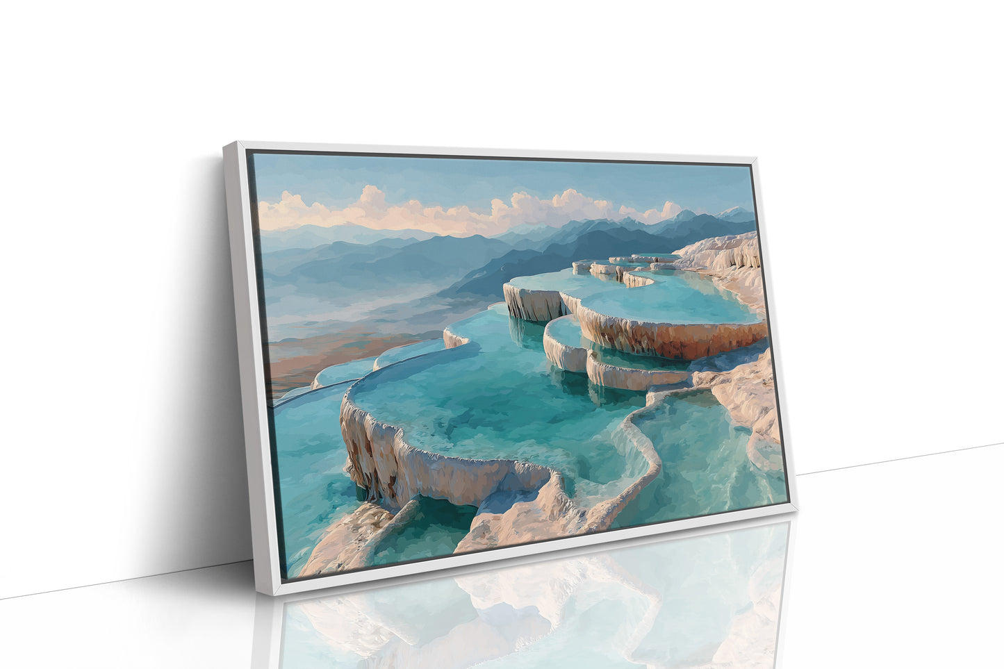 Pamukkale Blue, By Daylight