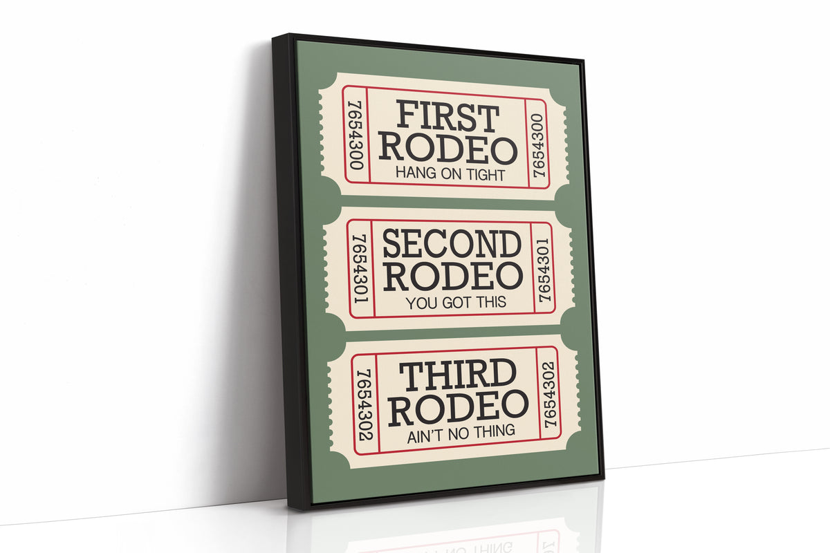 First, Second, Third Rodeo Tickets