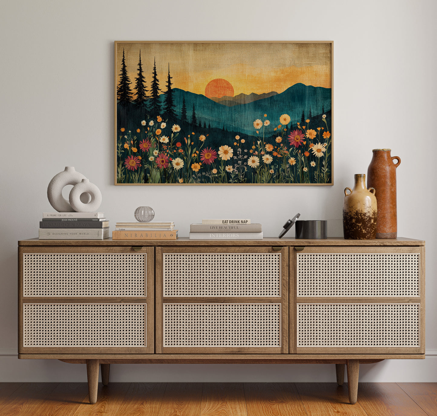 When the Wildflowers Watched the Sun Go Down