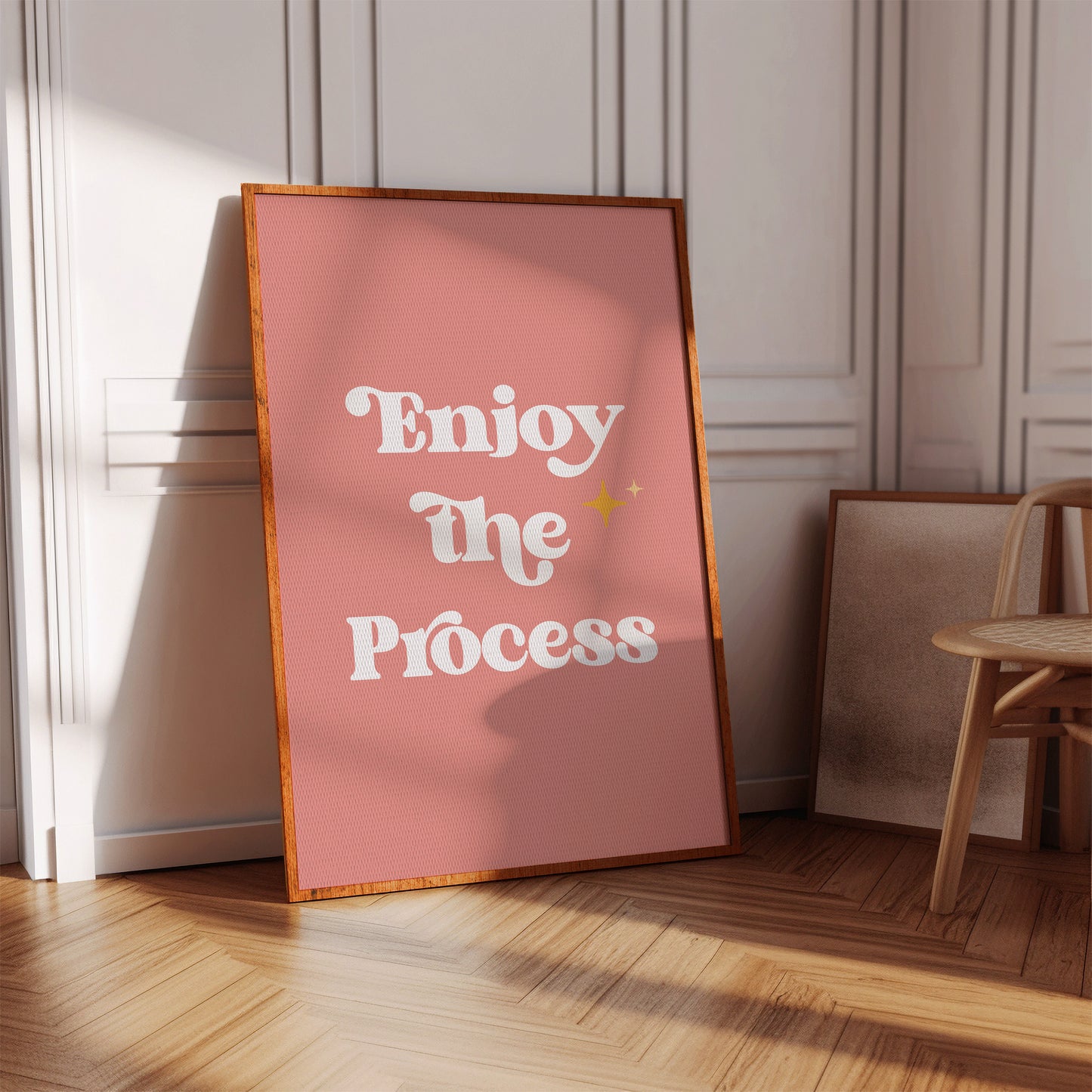 Coral Skies Carry Simple Wisdom