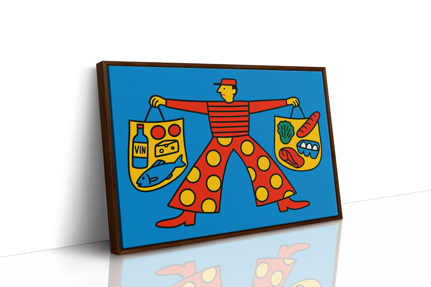 Grocery Run with French Flair