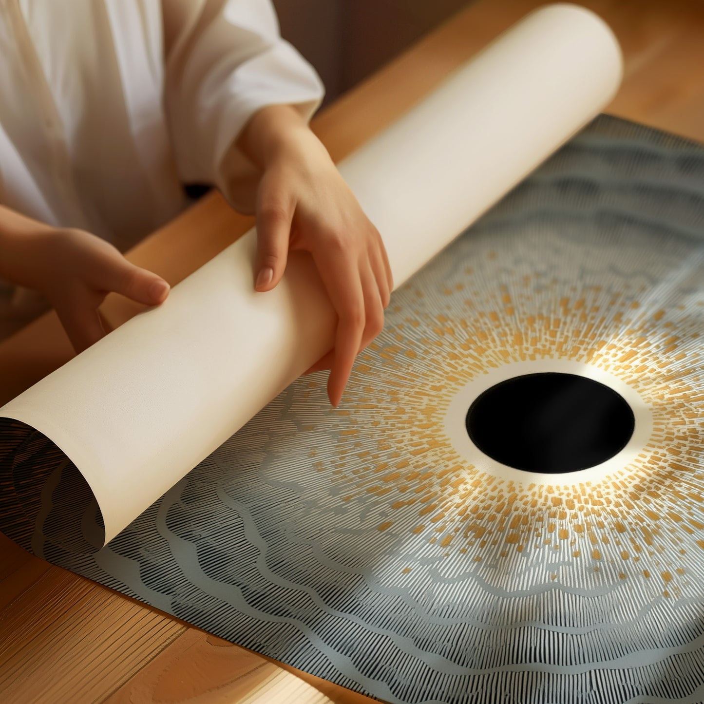 When Cosmos Opens Its Eye