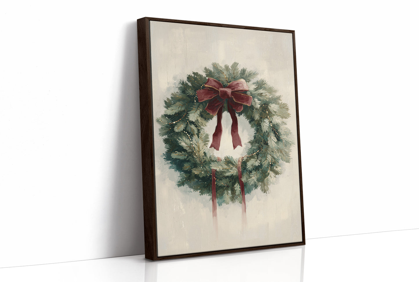 Evergreen Elegance: The Season Held Gently