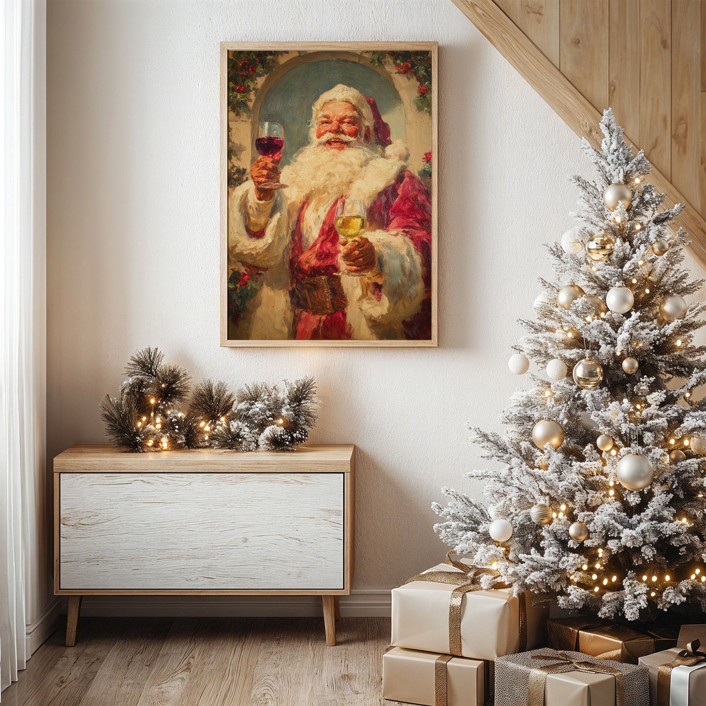 Joyful Toast On Christmas Night