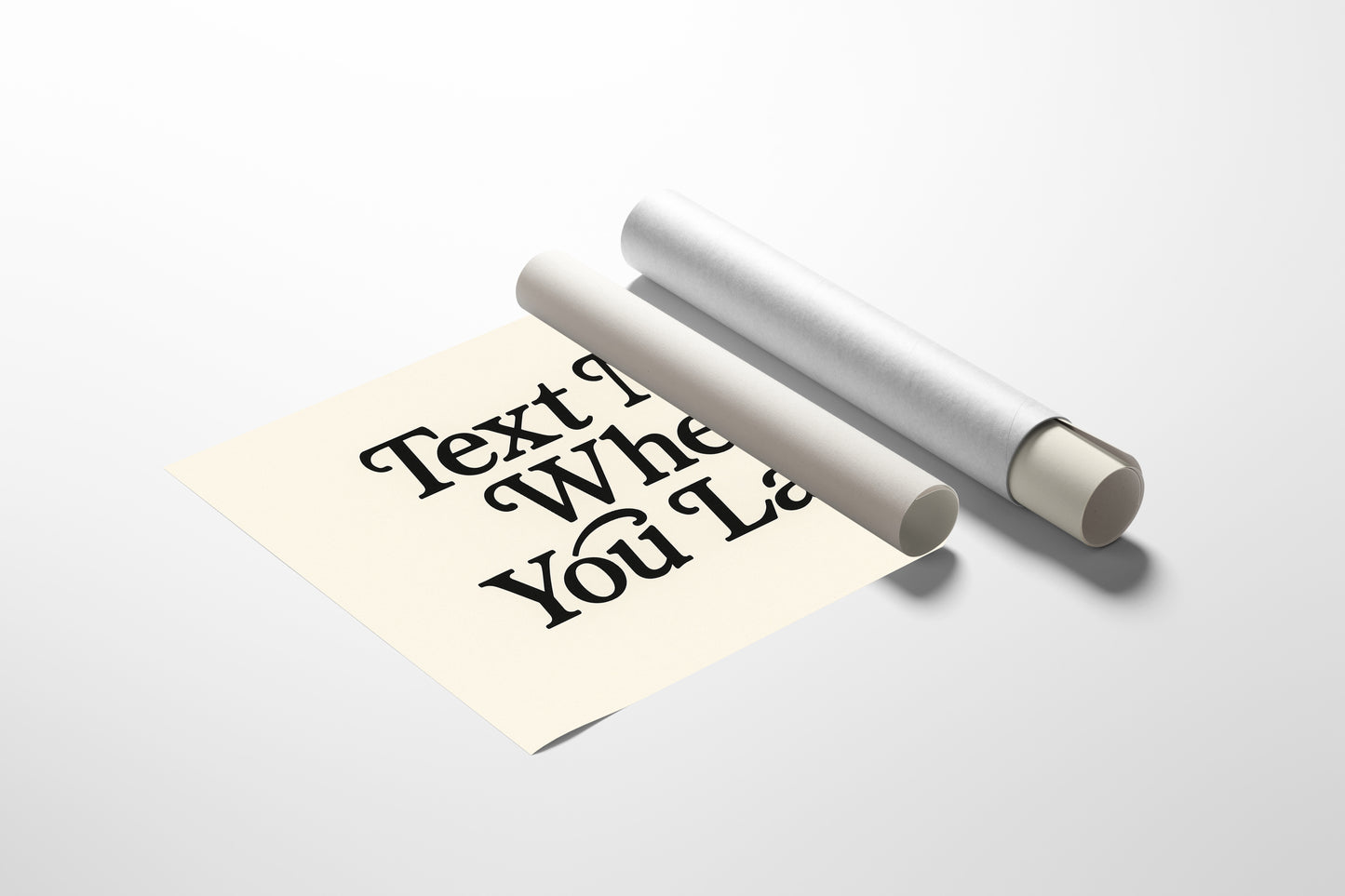 Text Me When You Land Serif Print