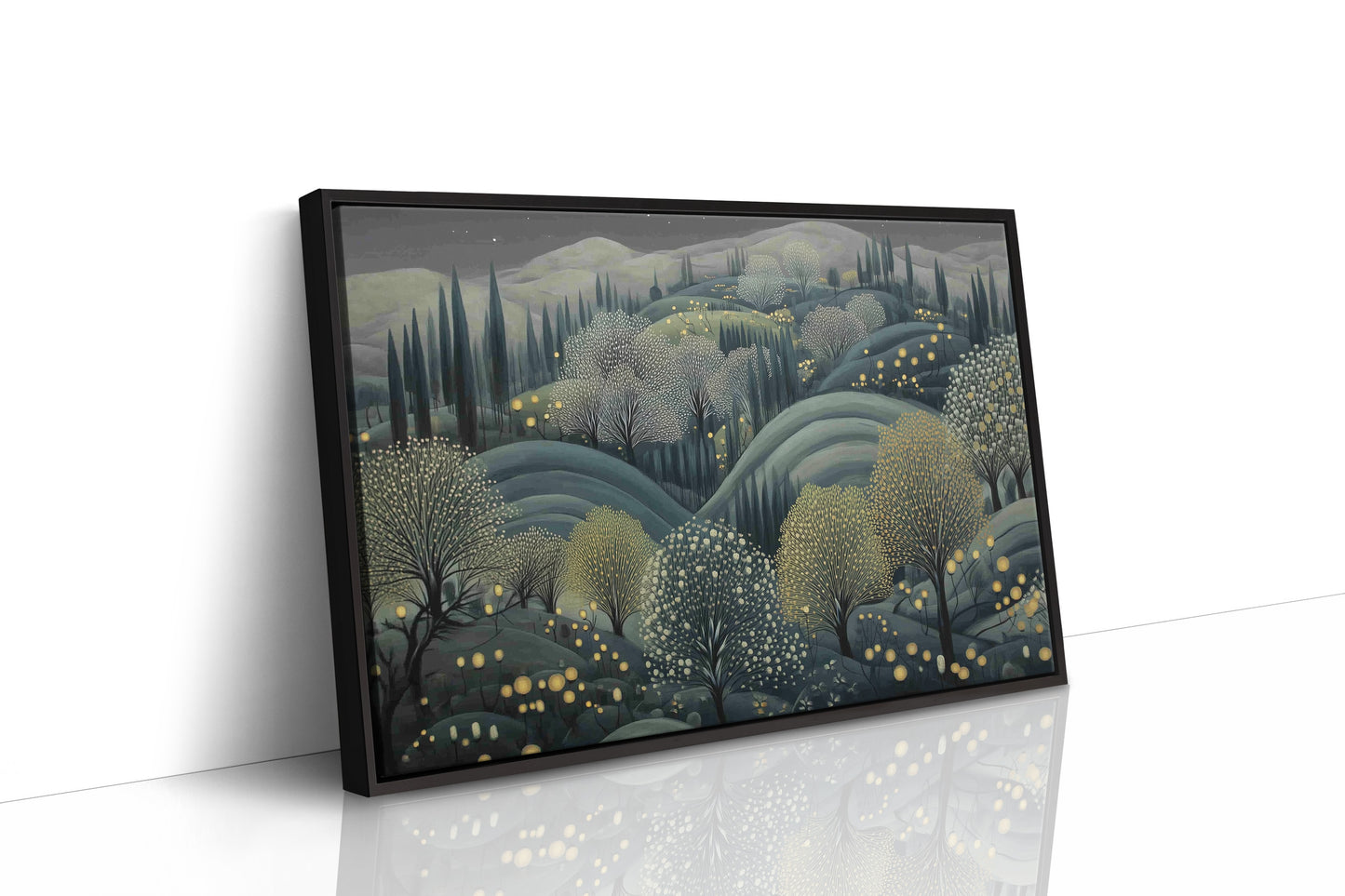 Fireflies Dance Through Tuscan Hills