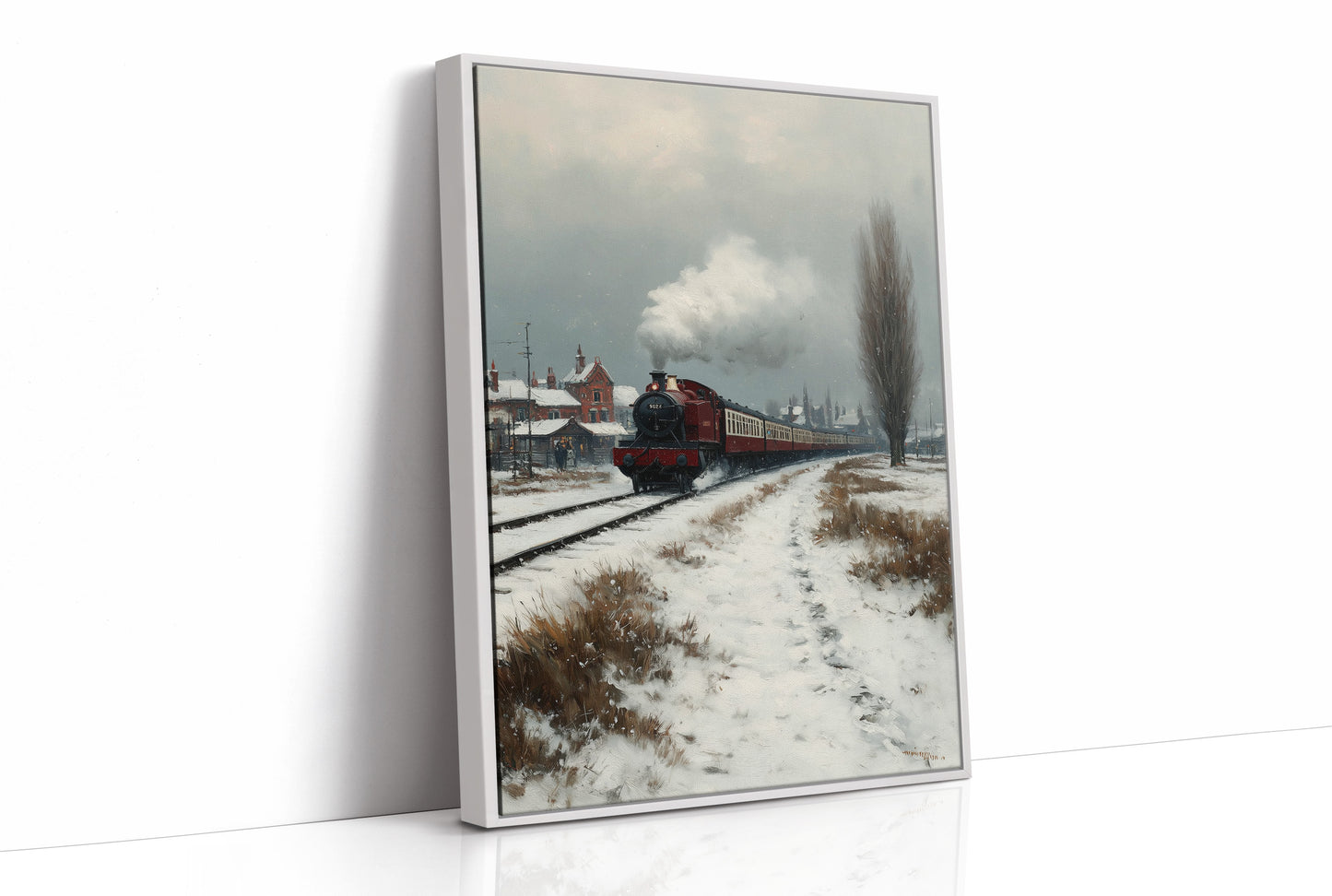 Departing the Snowy Station