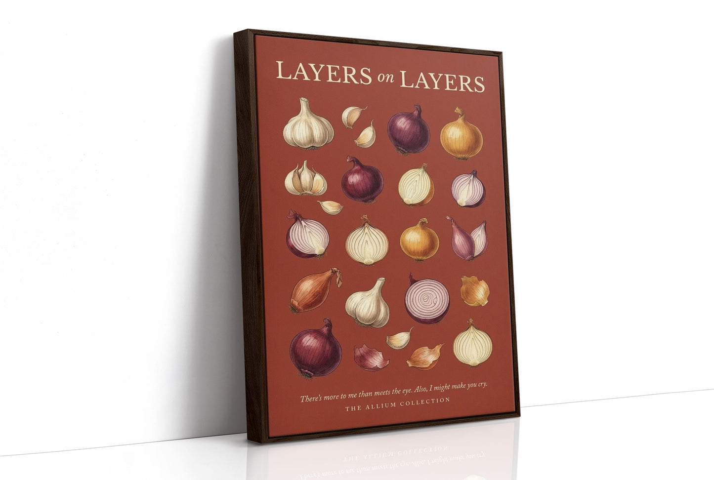 Layers on Layers: Vintage Allium Chart