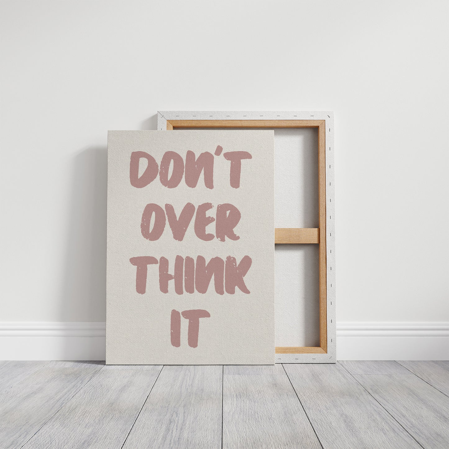 Don't Overthink It