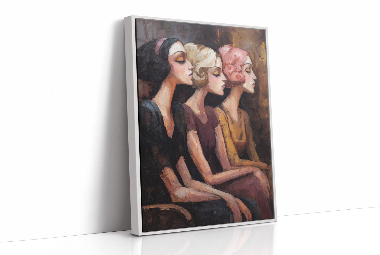 Three in Velvet Silence