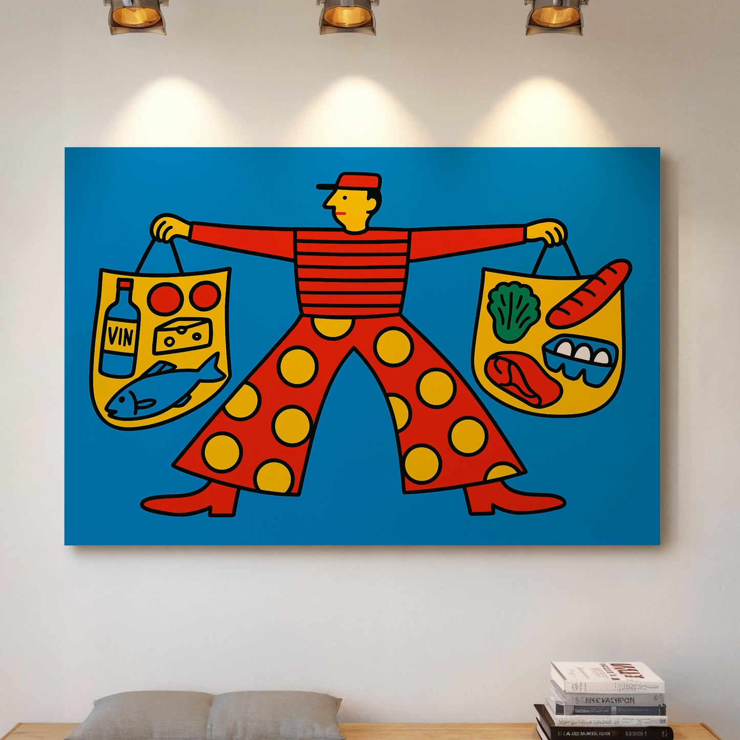 Grocery Run with French Flair