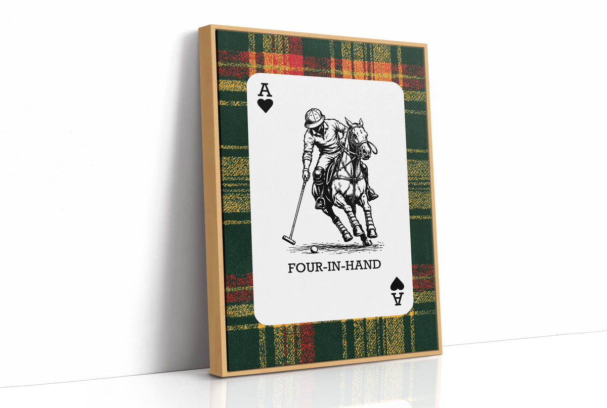 Ace of Hearts: Four-in-Hand Polo
